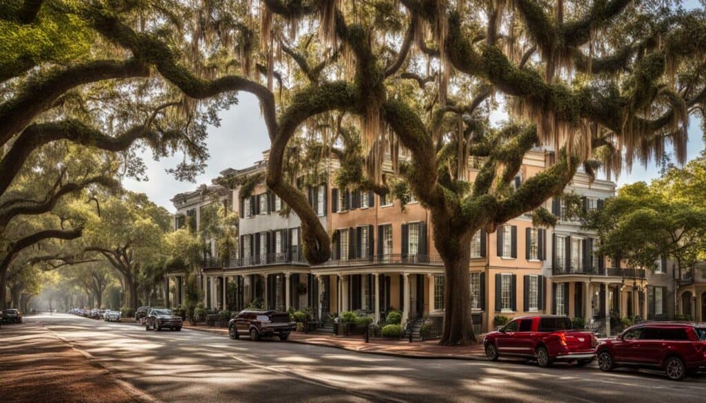 Civil War Savannah's historic charm