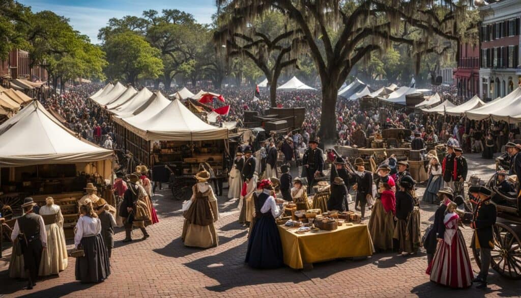 Civil War reenactment schedule Savannah