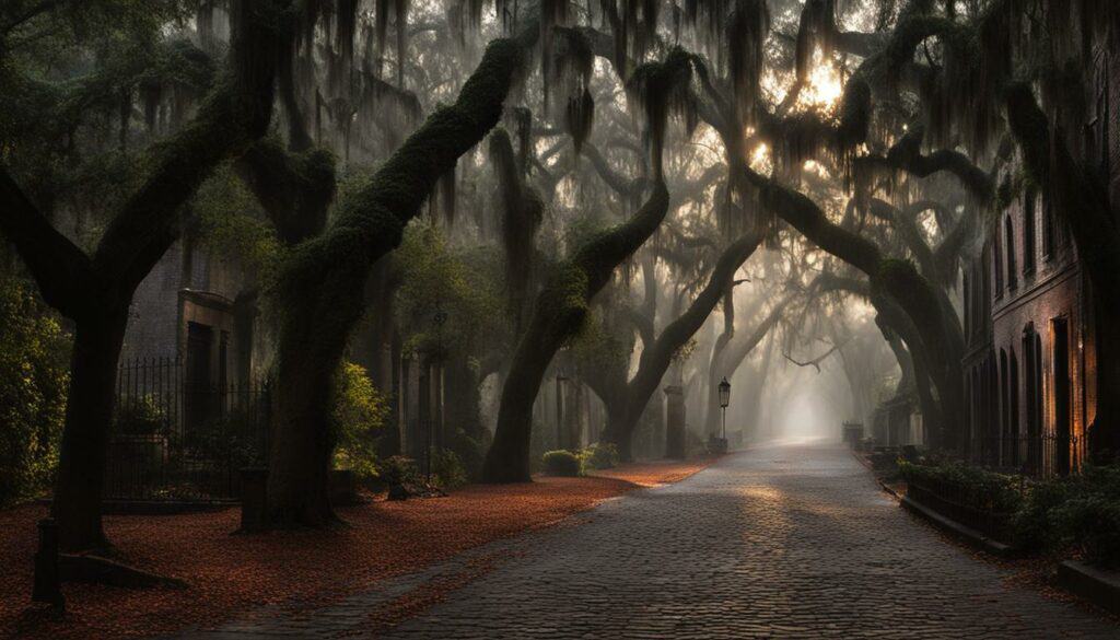 Ghost walking tours Savannah