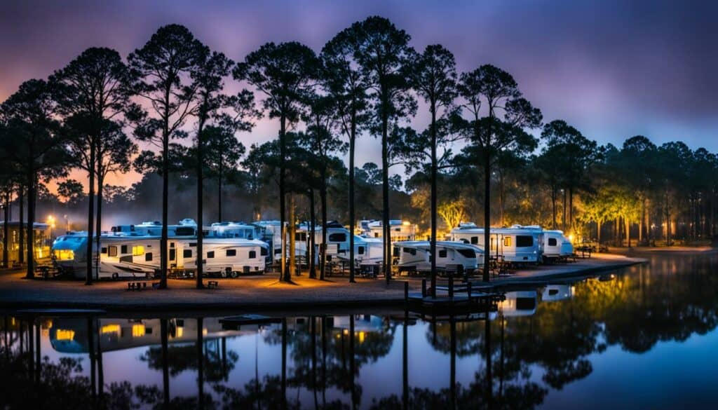 Stay at Savannah Lakes RV Resort